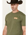 Image #2 - NRA Men's Freedom Isn't Free Short Sleeve Graphic T-Shirt, Olive, hi-res