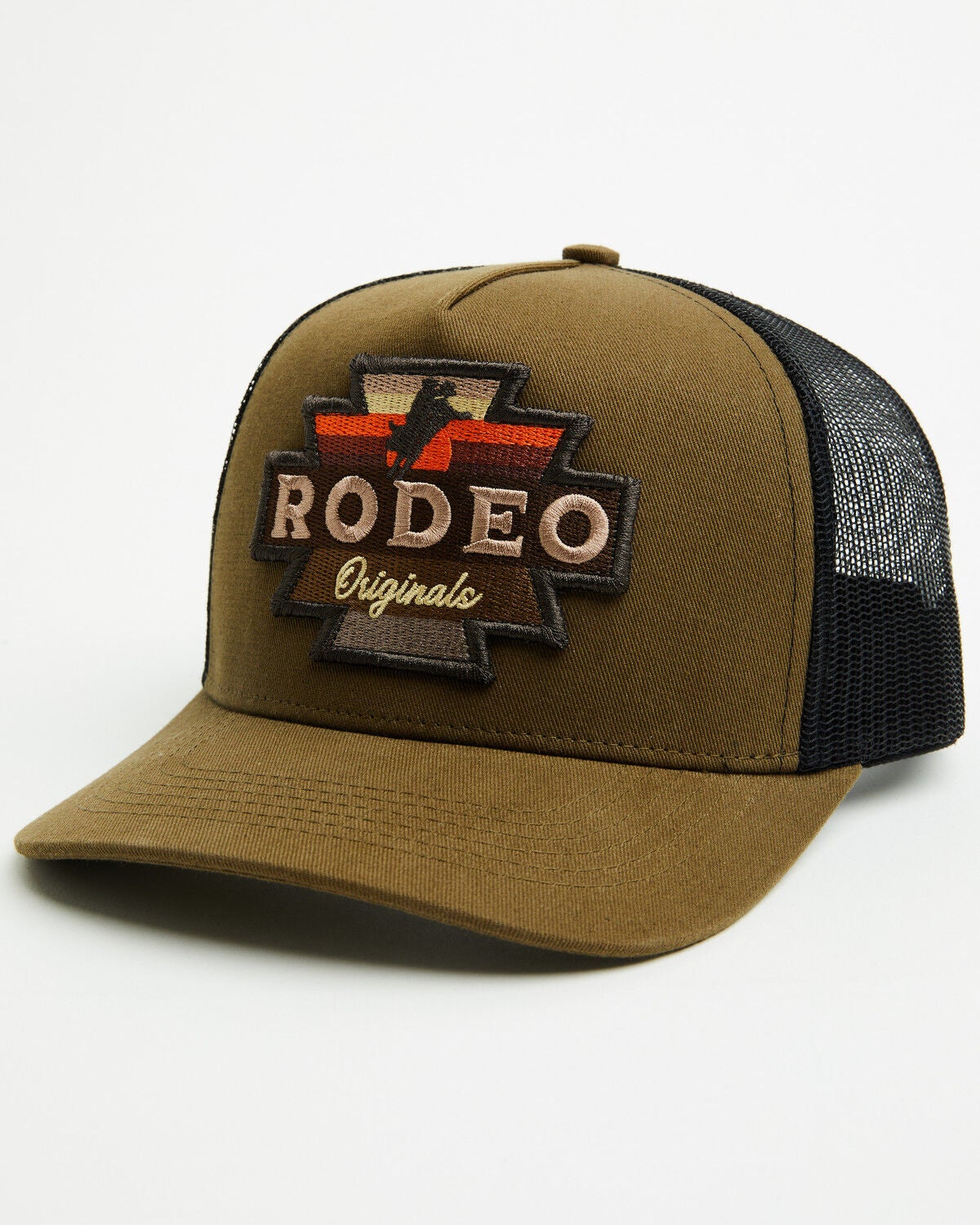 RANK 45&reg; Men's Rodeo Originals Ball Cap, Brown, hi-res