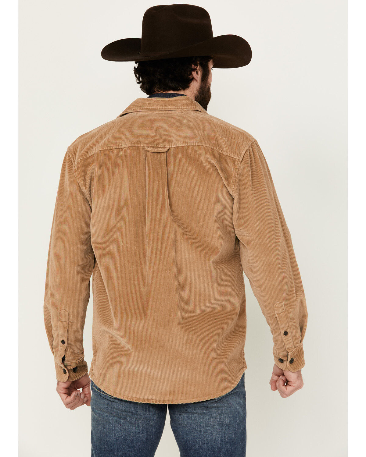 Image #4 - Pendleton Men's Belmont Corduroy Button-Down Shacket, Tan, hi-res