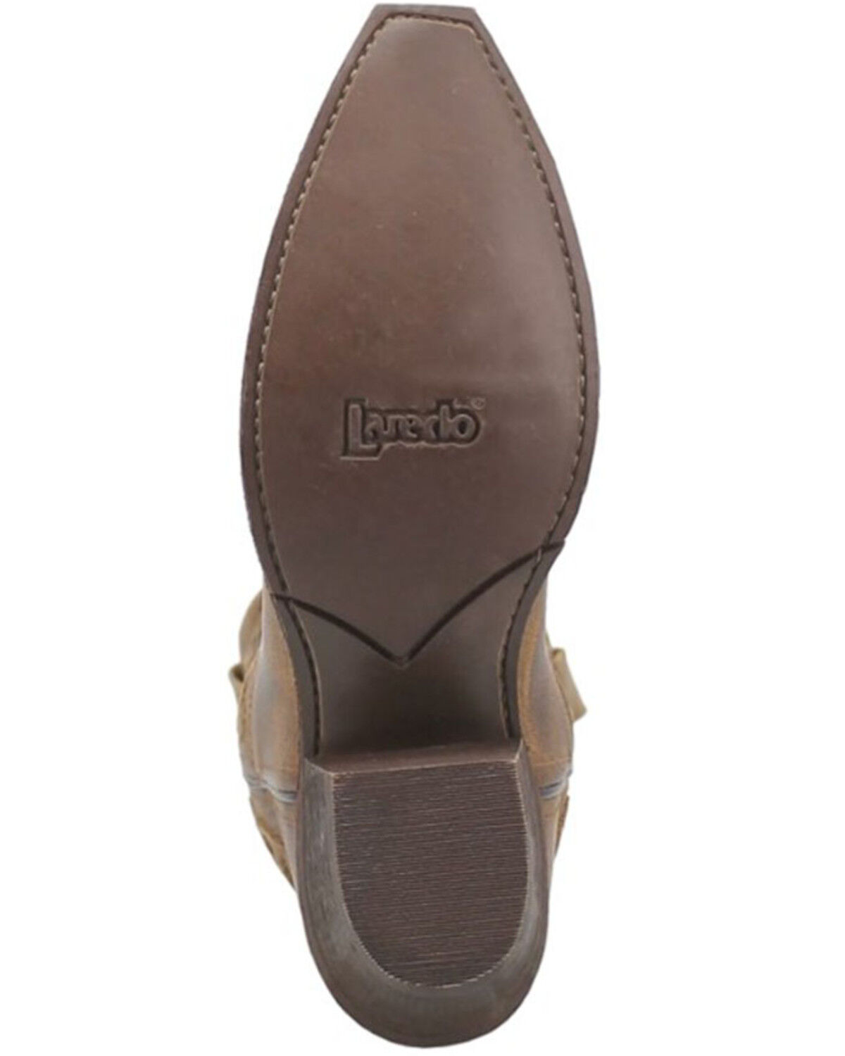 Image #7 - Laredo Women's Reva Western Boots - Snip Toe, Honey, hi-res