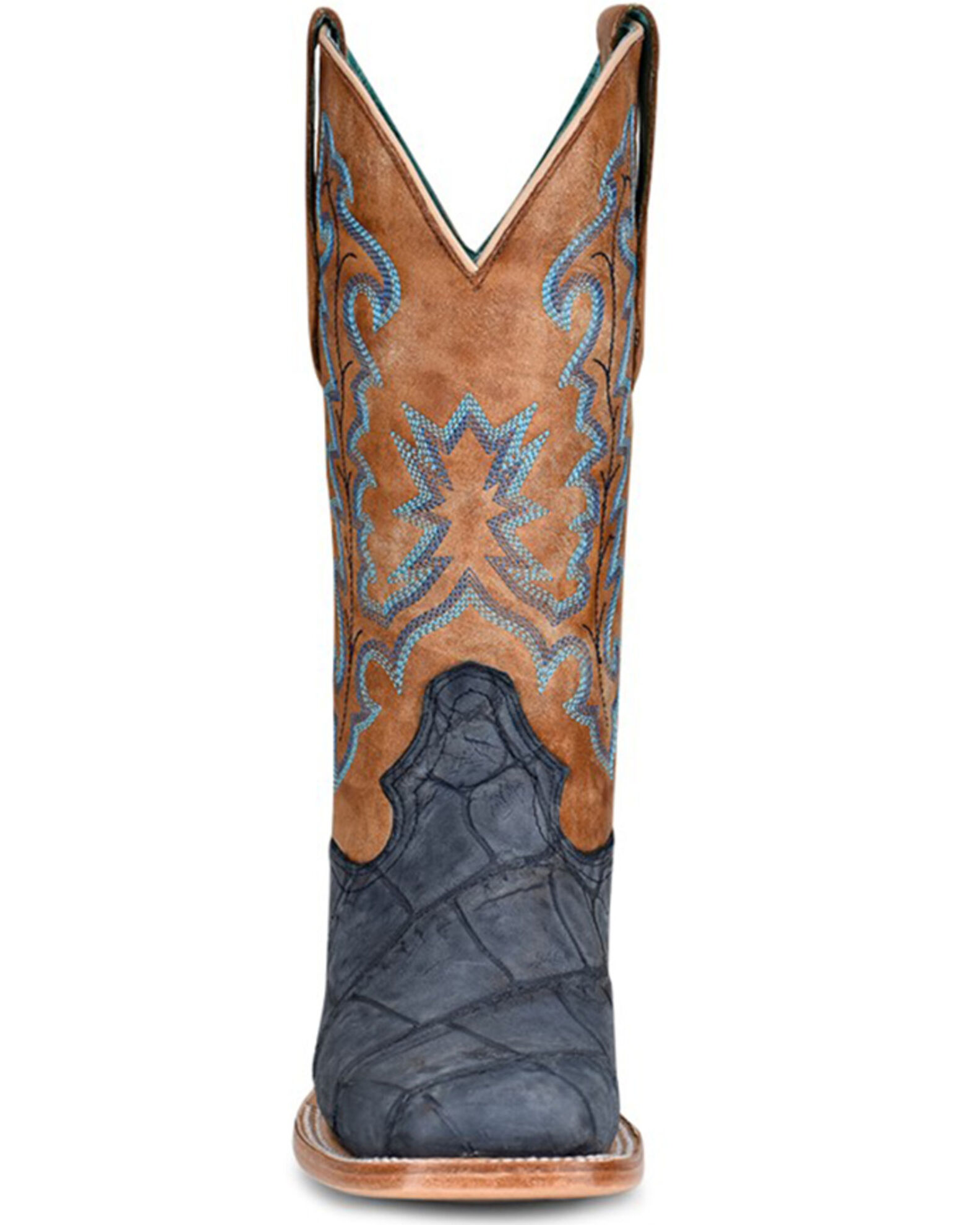 Corral Women s Exotic Alligator Skin Western Boots Broad Square Toe Sheplers