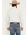 Image #4 - Ely Walker Men's Wallpaper Floral Stripe Print Long Sleeve Snap Western Shirt, Cream, hi-res