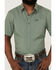 Image #3 - Kimes Ranch Men's Spyglass Mini Check Short Sleeve Button Down Western Shirt , Sage, hi-res