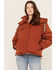Image #3 - Rino & Pelle Women's Padded Coat, Rust Copper, hi-res