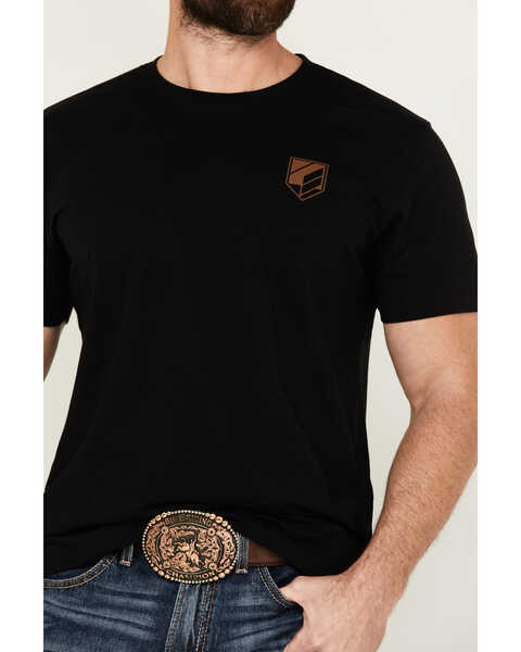 Image #3 - RANK 45® Men's Grip On Short Sleeve Graphic T-Shirt , Black, hi-res