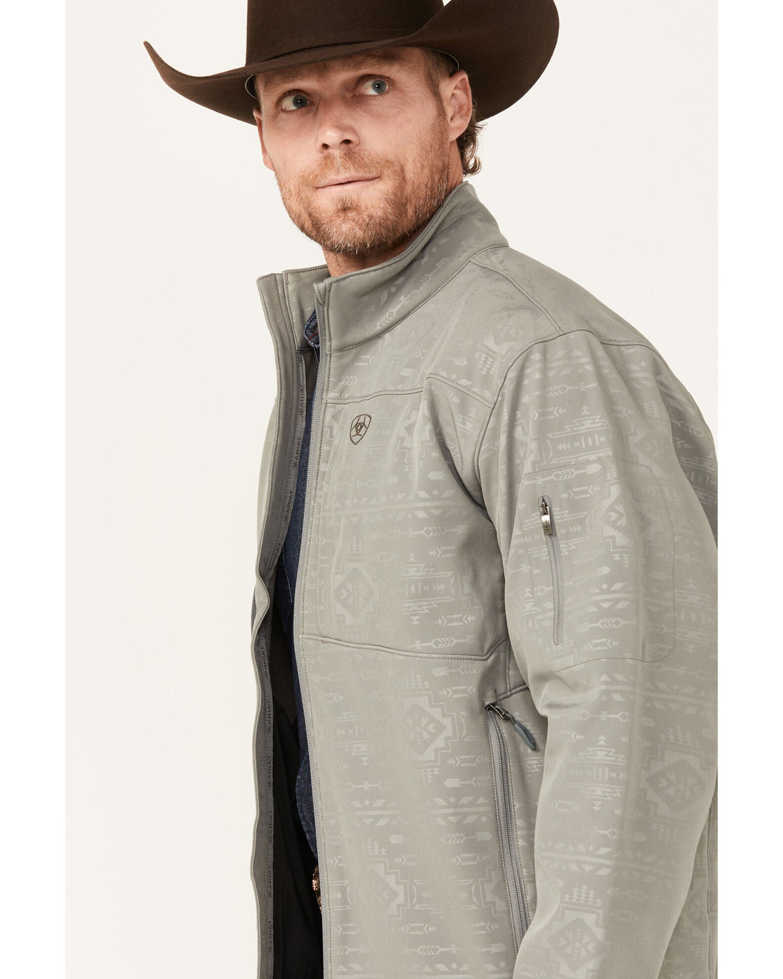 Product Name Ariat Men's Vernon 2.0 Softshell Southwestern Jacket Tall