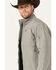 Image #2 - Ariat Men's Vernon 2.0 Softshell Southwestern Jacket - Tall , Grey, hi-res