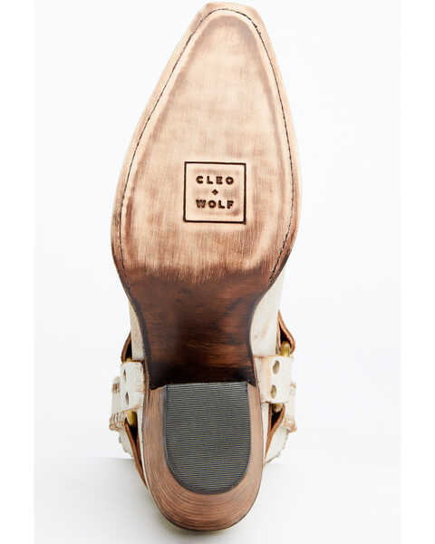 Image #7 - Cleo + Wolf Women's Willow Fashion Booties - Snip Toe, Natural, hi-res
