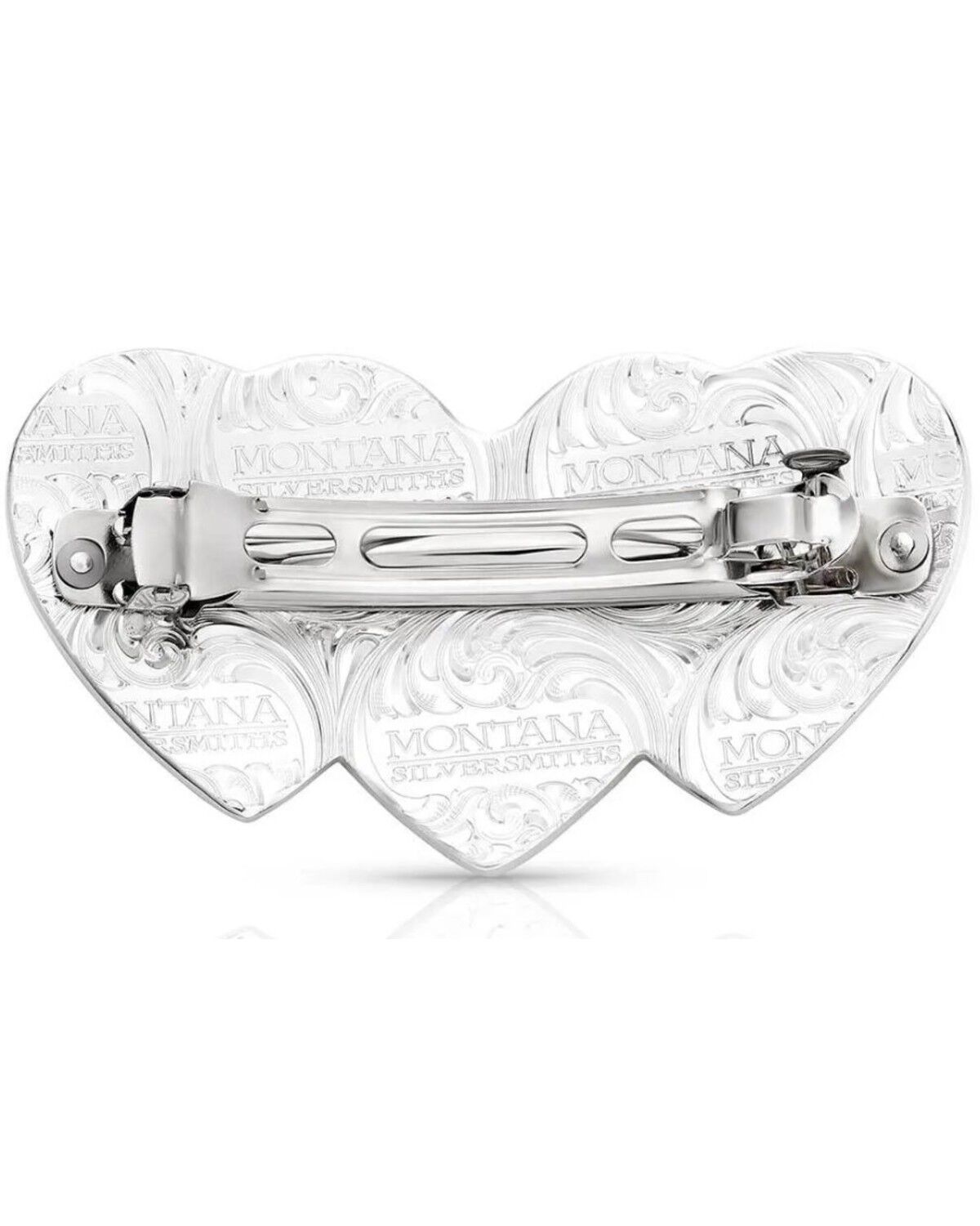 Image #2 - Montana Silversmiths Women's Pure Heart Barrette, Multi, hi-res
