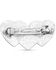 Image #2 - Montana Silversmiths Women's Pure Heart Barrette, Multi, hi-res