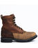 Smoky Mountain Boys' Panther Lace-Up Leather Boots - Round Toe, Brown, hi-res