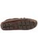 Minnetonka Men's Double Bottom Cowhide Driving Moccasins, Dark Brown, hi-res