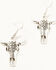 Image #4 - Shyanne Women's Western Earring Set - 3 Piece, Silver, hi-res