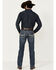 Image #3 - Rock & Roll Denim Men's Revolver Medium Vintage Wash Slim Straight Reflex Denim Jeans, Medium Wash, hi-res