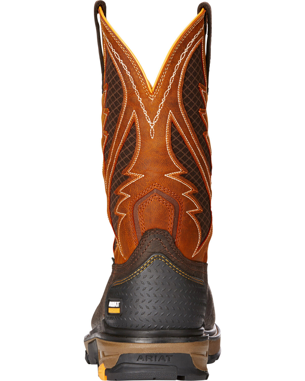 Image #5 - Ariat Men's Intrepid 11" VentTEK Work Boots - Composite Toe, Brown, hi-res