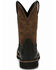Image #4 - Justin Men's Driller Western Work Boots - Composite Toe, Black, hi-res