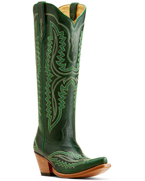 Ariat Women's Casanova Tall Western Boots - Snip Toe , Green, hi-res
