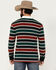 Image #4 - Pendleton Men's Decker Rugby Striped Long Sleeve Polo Shirt, Red, hi-res