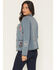 Image #4 - Pendleton Women's Souvenir Patch Button-Down Cardigan, Blue, hi-res