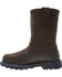 Wolverine Men's Floorhand Waterproof Wellington Work Boots - Steel Toe, Dark Brown, hi-res