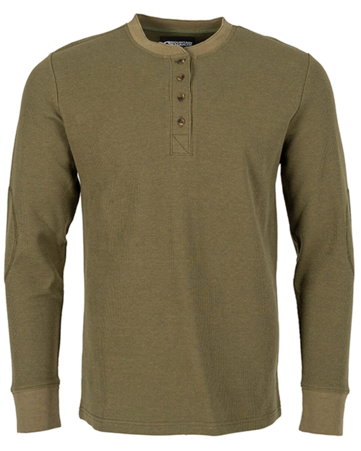 Image #1 - Mountain Khakis Men's Axe Thermal Henley, Olive, hi-res