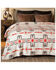 Image #1 - Carstens Home Wrangler Santa Fe Sun Queen Blanket, Cream, hi-res