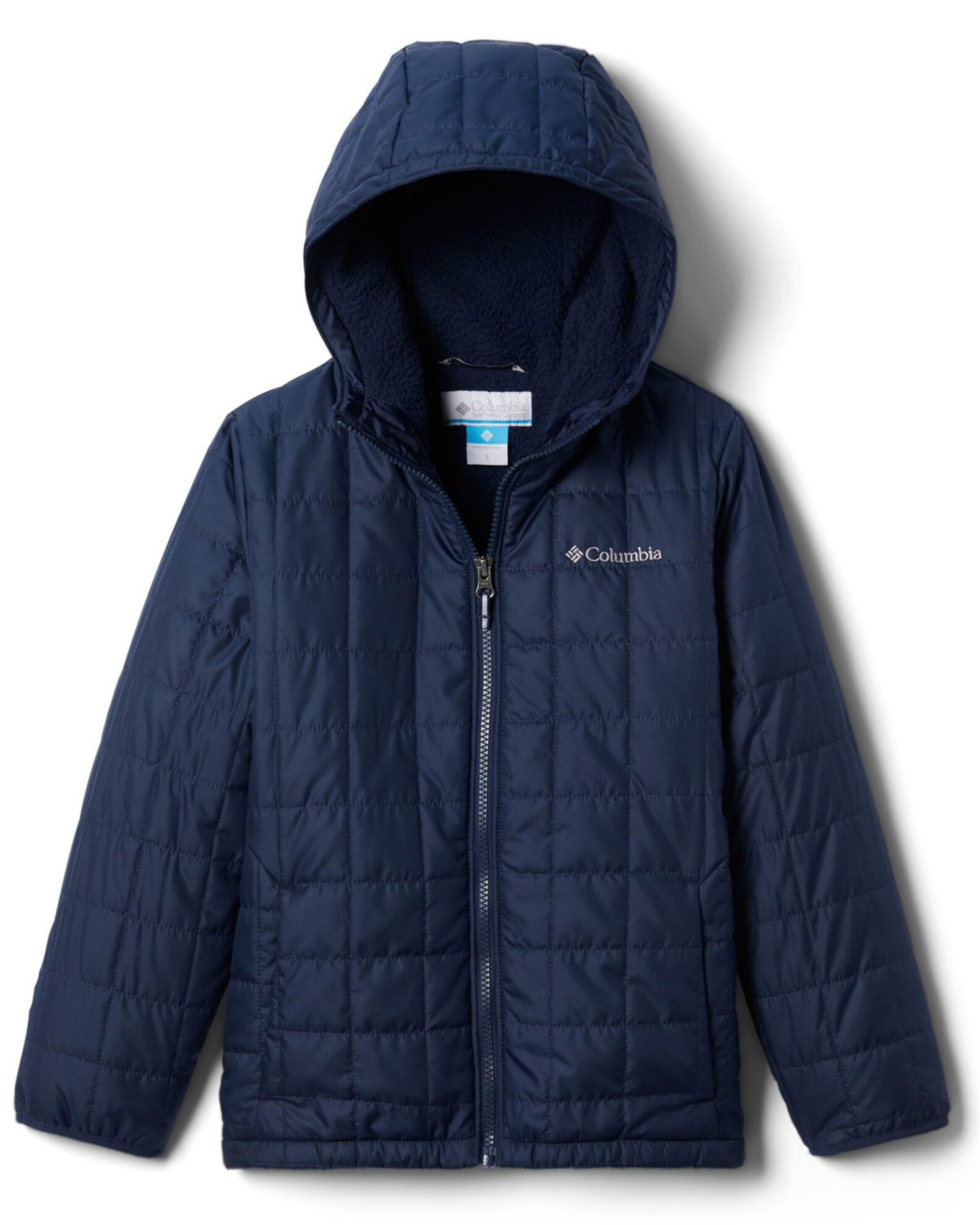 Columbia Boys Rugged Ridge Zip Front Sherpa Lined Hooded Jacket Sheplers