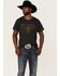 Tin Haul Men's Logo Steer Skull Graphic T-Shirt , Black, hi-res