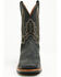 Image #4 - Justin Men's Outlaw Rustle Performance Western Boots - Broad Square Toe, Black, hi-res