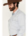 Image #2 - Blue Ranchwear Men's Alcova Solid Long Sleeve Snap Western Shirt, Light Blue, hi-res