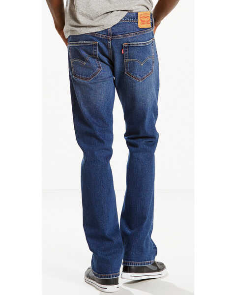 Levi's Men's 527 Indigo Slim Bootcut Jeans, Indigo, hi-res