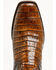 Image #6 - Cody James Black 1978&reg; Men's The Mason Exotic Caiman Western Boots - Square Toe, Brown, hi-res