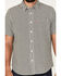 Levi's Men's Classic 1 Pocket Checker Short Sleeve Button Down Shirt , Navy, hi-res
