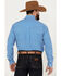 Image #4 - Roper Men's Amarillo Small Print Long Sleeve Button Down Stretch Western Shirt, Blue, hi-res