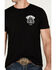 Image #4 - Cody James Men's Four Aces Short Sleeve Graphic T-Shirt , Black, hi-res
