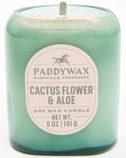 Image #1 - Paddywax Vista 5oz Cactus Flower & Aloe Glass Candle , No Color, hi-res