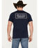 Image #4 - Brixton Men's Palmer Proper Logo Short Sleeve Graphic T-Shirt, Navy, hi-res