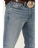Image #5 - Moonshine Spirit Men's Hang Fire Medium/Light Wash Stretch Slim Bootcut Jeans, , hi-res