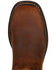 Image #6 - Rocky Men's Original Ride Western Work Boots - Square Toe, Dark Brown, hi-res