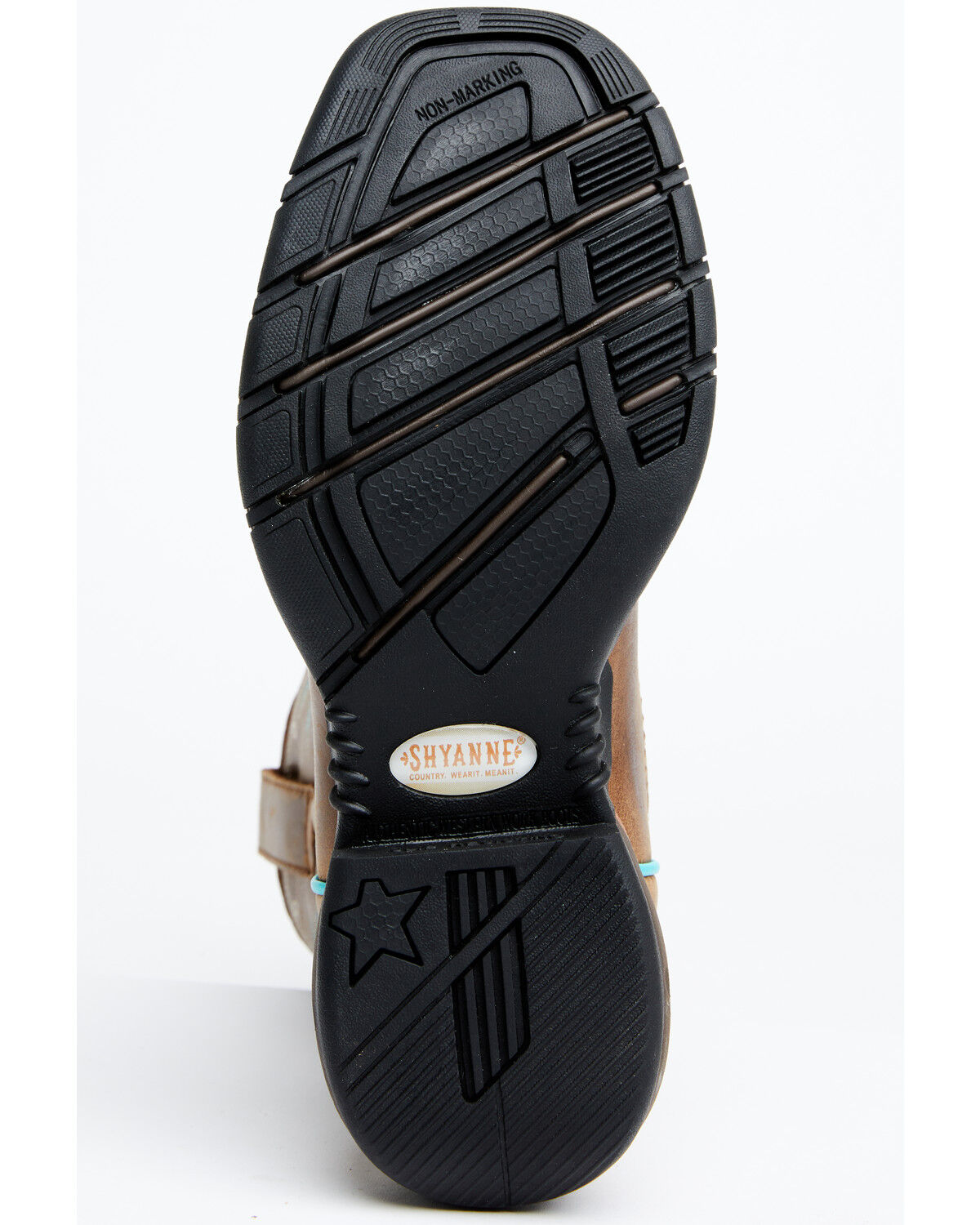 Image #7 - Shyanne Women's Xero Gravity Waterproof Lite Western Performance Boots - Broad Square Toe, Brown, hi-res