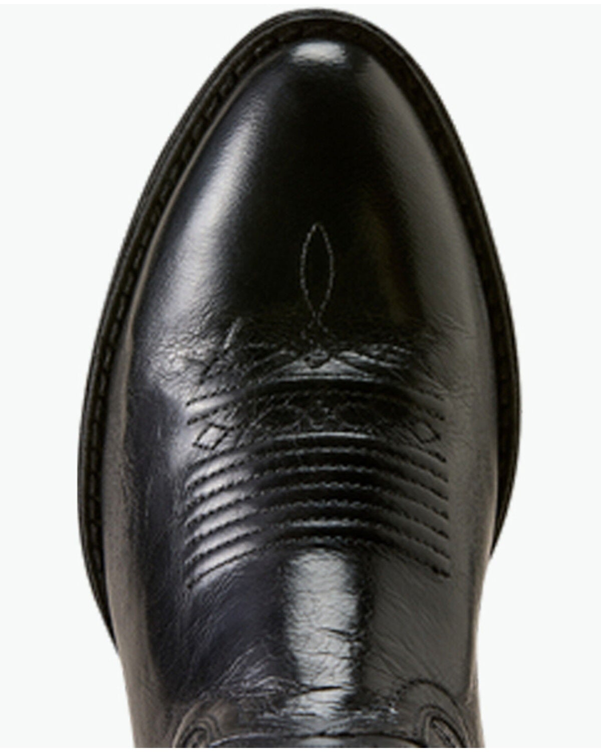 Image #4 - Ariat Women's Heritage Noir Western Boots - Round Toe, Black, hi-res