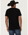 Image #4 - RANK 45&reg; Men's Spirit Cowboy Short Sleeve Graphic T-Shirt, Black, hi-res