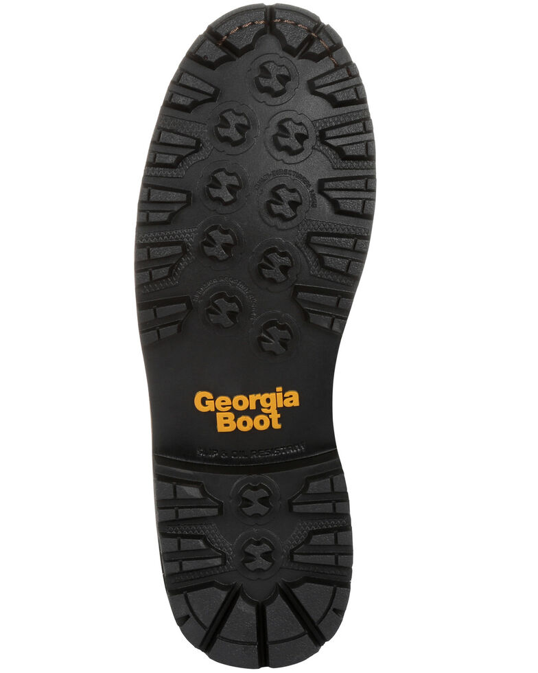 Georgia Boot Men's Amp LT Waterproof Logger Boots - Soft Toe, Brown, hi-res