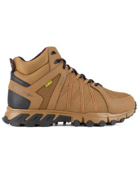Image #2 - Reebok Men's Trailgrip Athletic Hiker Work Boots - Alloy Toe, Black/grey, hi-res