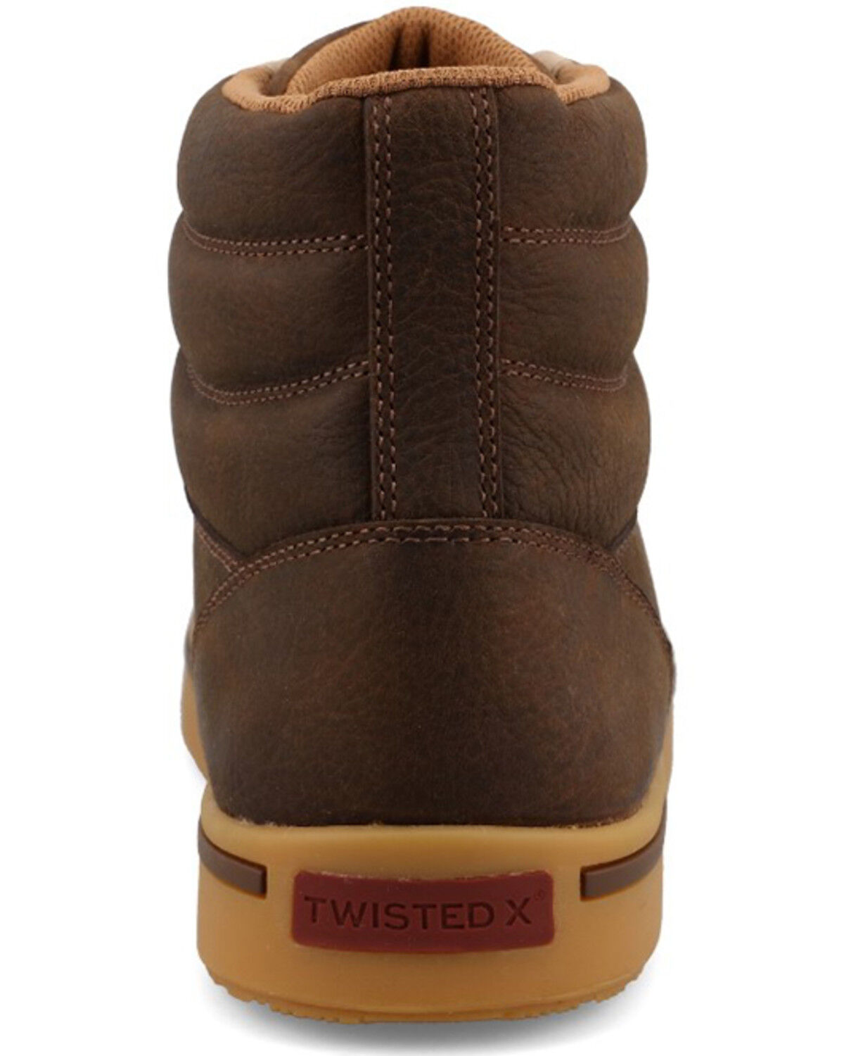 Image #5 - Twisted X Men's 4" Work Kicks Shoes - Composite Toe, Brown, hi-res