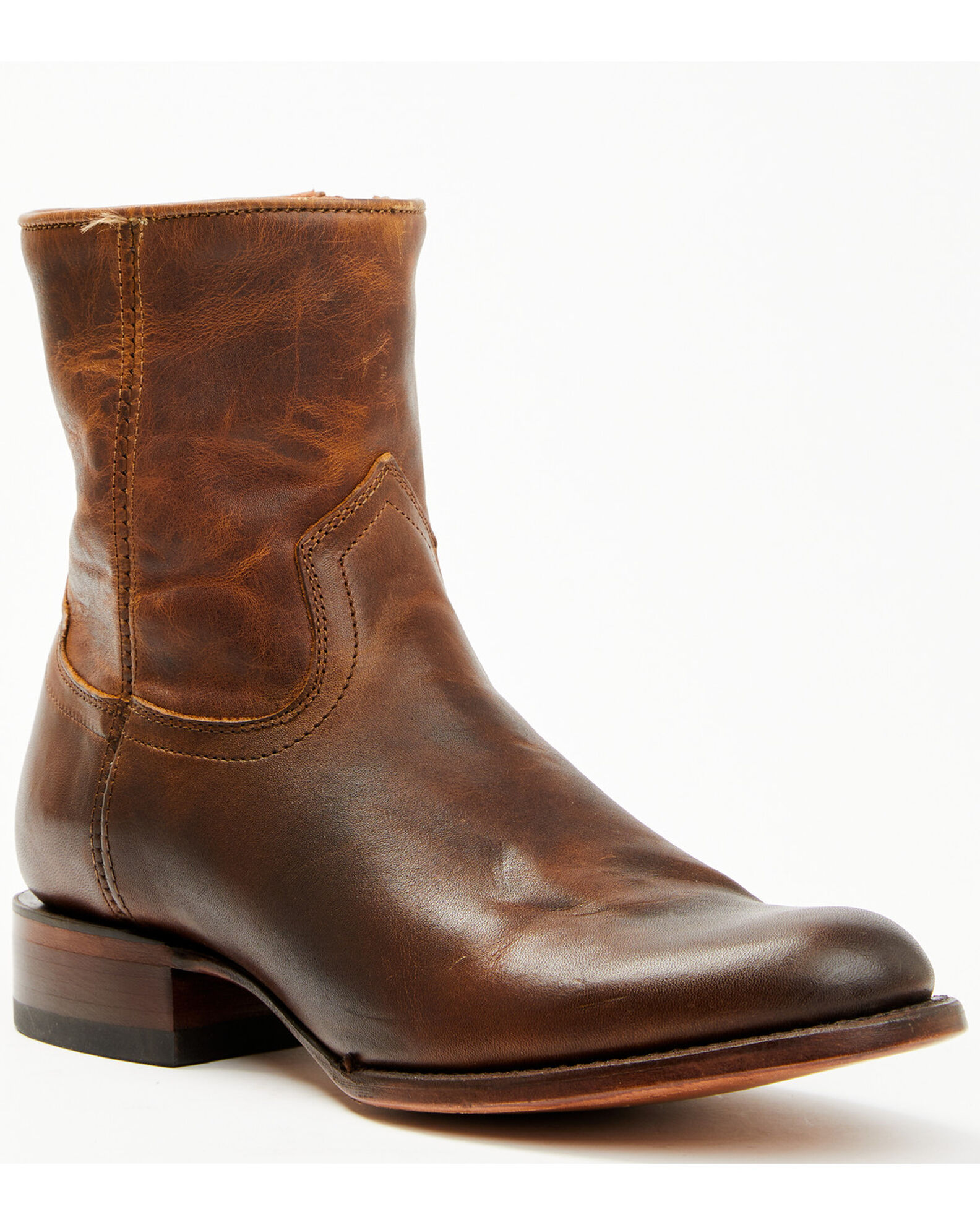 Mens zip up boots sales