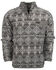 STS Ranchwear Men's Grey Unisex Southwestern Fleece Sweatshirt , Grey, hi-res