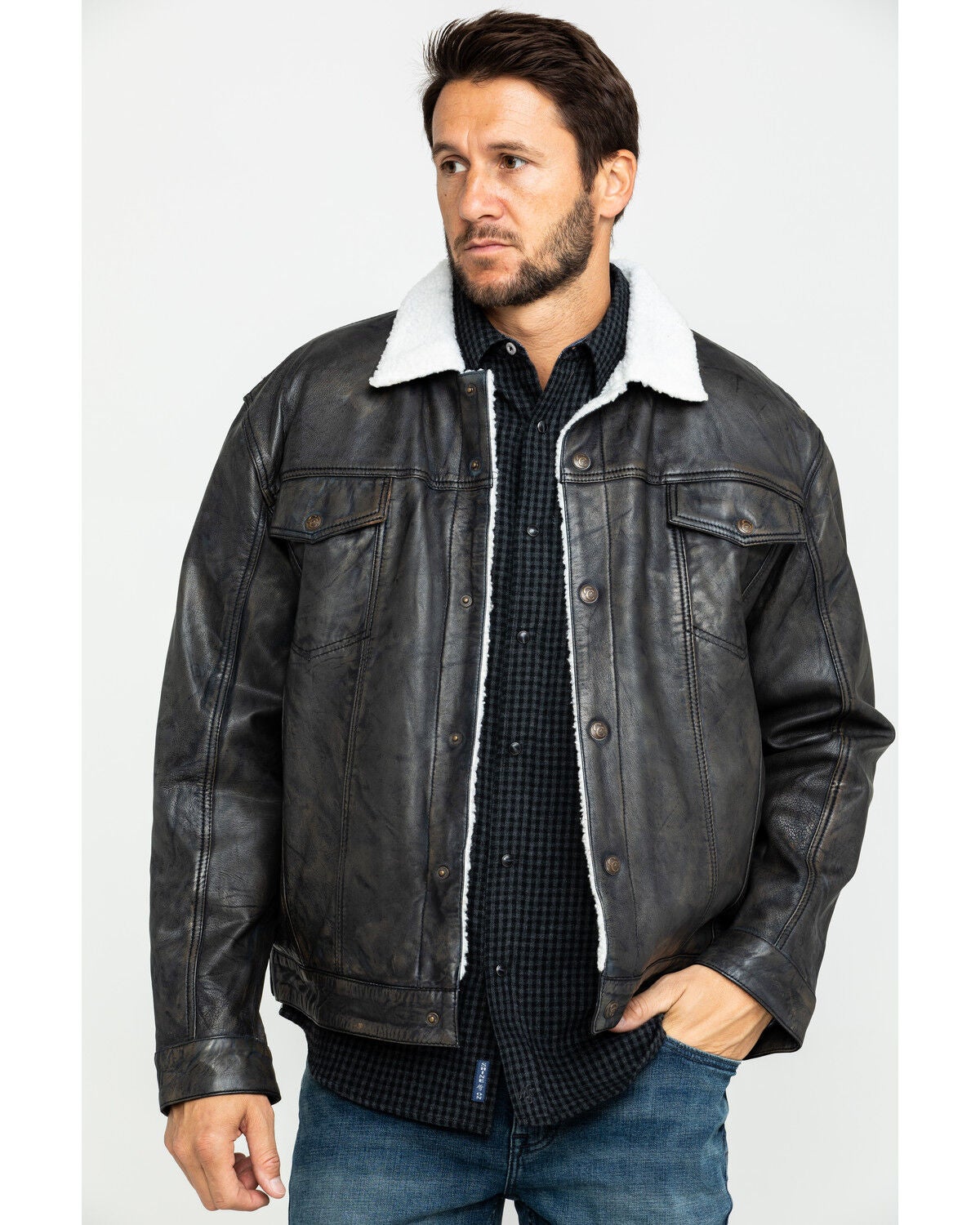 peter millar leather jacket