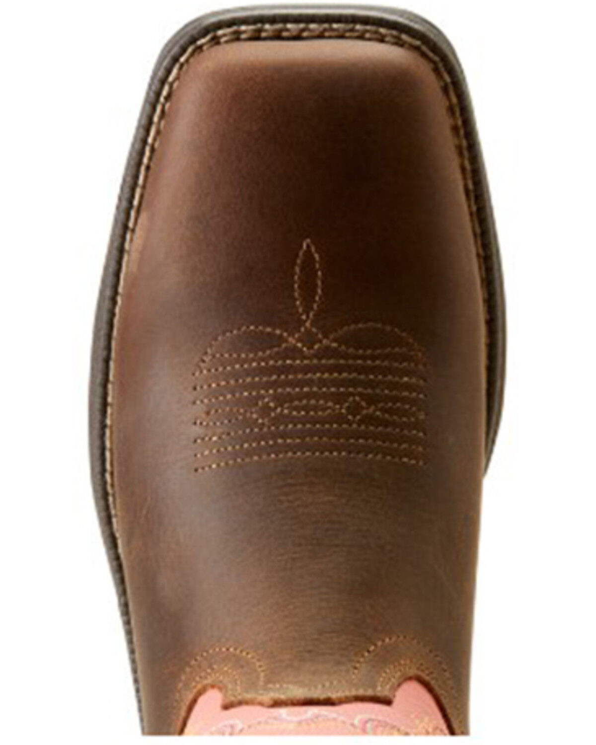 Image #4 - Ariat Women's Anthem Shortie Myra Performance Western Boots - Broad Square Toe, Brown, hi-res