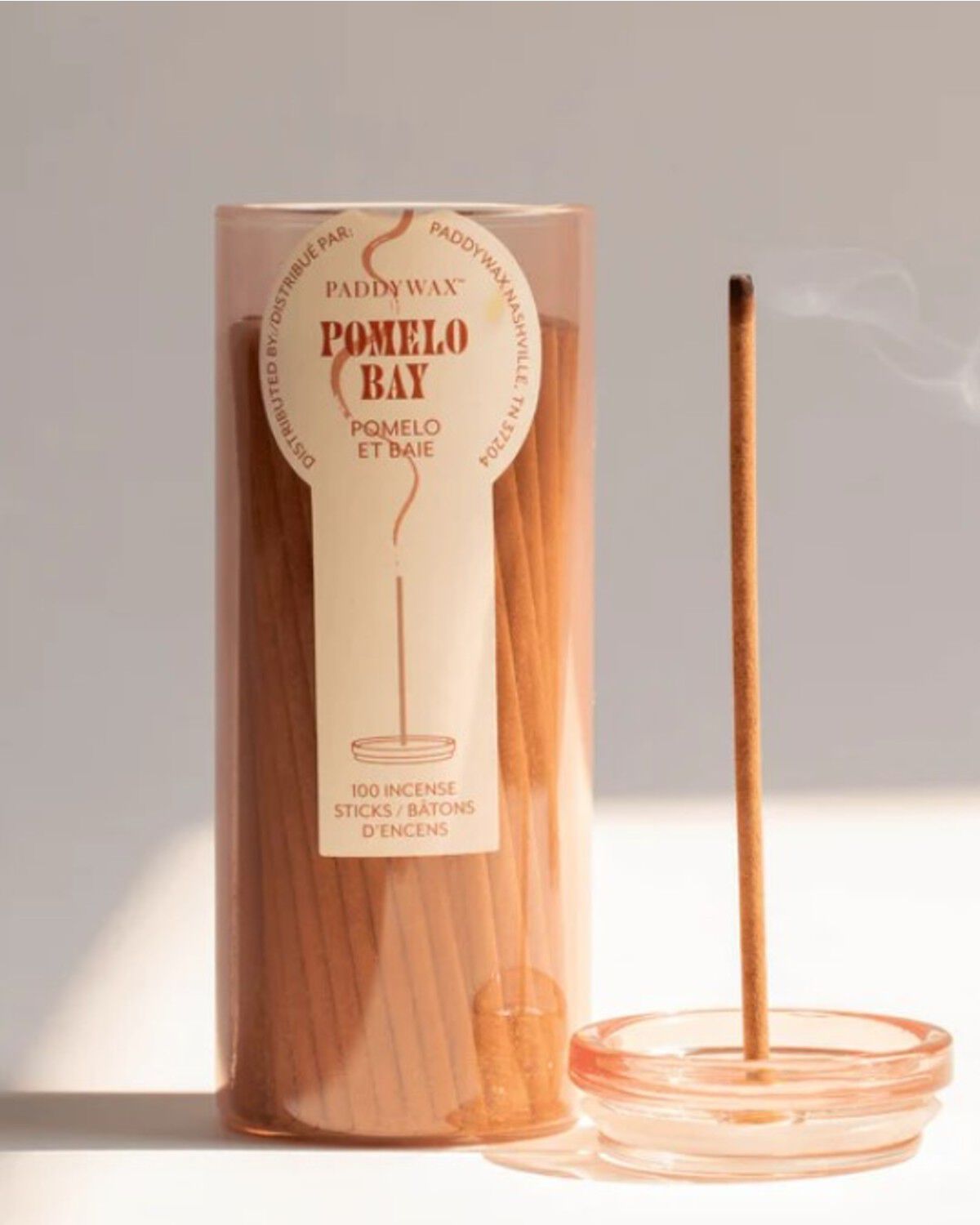 Image #2 - Paddywax Haze Pomelo Bay Incense Jar, Multi, hi-res